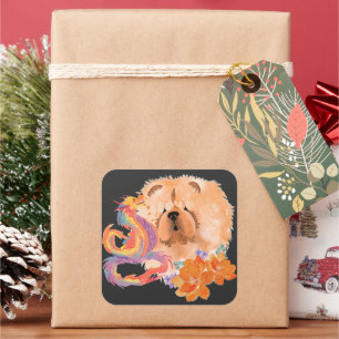 Adesivo Quadrado DRAGON-TALEZ Ano de ESCOLHA do Dragão