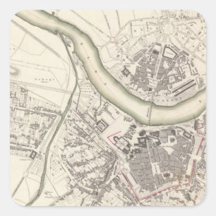 Adesivo Quadrado Dresden