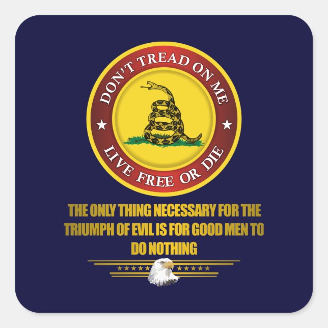 Adesivo Quadrado DTOM - Obrigação (Frente)