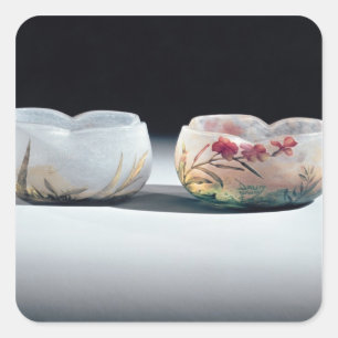 Adesivo Quadrado Duas bacias por Daum, Nancy, France