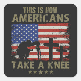 Adesivo Quadrado É Assim Que Os Americanos Levam O Joelho
