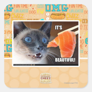 Adesivo Quadrado É lindo!