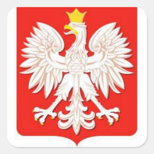 ADESIVO QUADRADO EAGLE POLONÊS