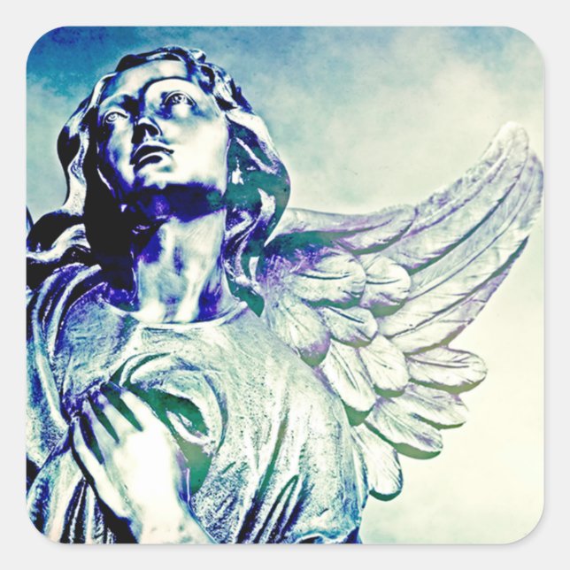 Adesivo Quadrado Earth Angel (Frente)