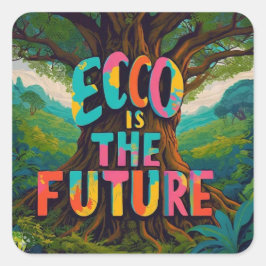 Adesivo Quadrado Eco