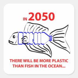 Adesivo Quadrado Ecology