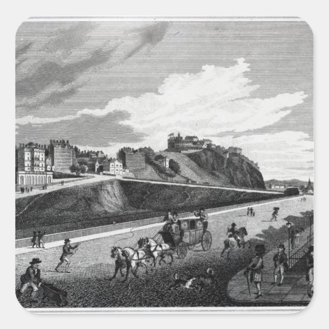 Adesivo Quadrado Edimburgo (Frente)