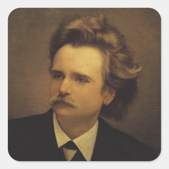 Adesivo Quadrado Edvard Hagerup Grieg (Frente)
