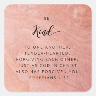 Adesivo Quadrado Efesianos 4:32