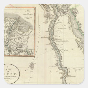 Adesivo Quadrado Egipto 8