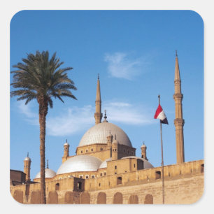 Adesivo Quadrado Egito, Cairo, Cidadela, Mesquita de Muhammad Ali