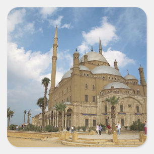 Adesivo Quadrado Egito, Cairo, Cidadela, Mesquita de Muhammad Ali 2