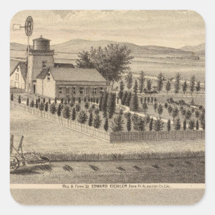 Adesivo Quadrado Eichler, residências de Meyer