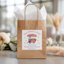 Ela está pronta para explodir!  Chás de Bebê do Pi