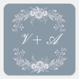 Adesivo Quadrado Elegância em Blooms