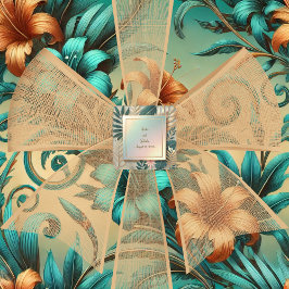 Adesivo Quadrado Elegância tropical Minimalista