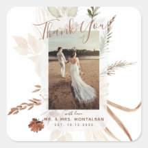 Elegante Rustic Boho Pampas