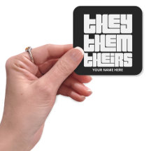 Eles Próprios Pronunciam Fonte Branca Grande e Neg