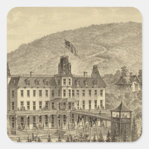 Adesivo Quadrado Ellanova Primavera a 10 milhas de Pittsburgh