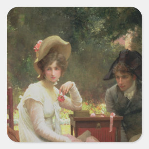 Adesivo Quadrado Em Amor, 1907