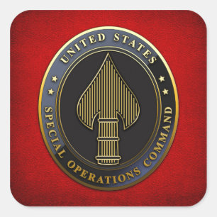 Adesivo Quadrado Emblema USSOCOM