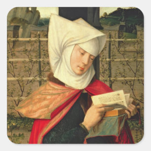 Adesivo Quadrado Emerency, mãe de St Anne, painel do e