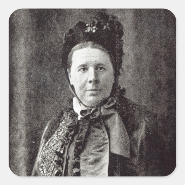 Adesivo Quadrado Emily Faithfull (Frente)