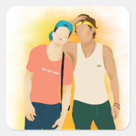 Adesivo Quadrado Encantador como nós - AC