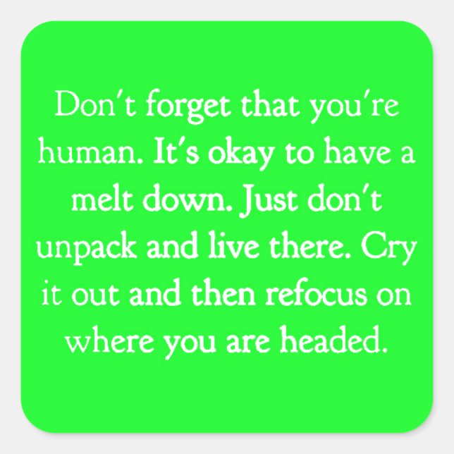 ADESIVO QUADRADO ENCORAJAMENTO COTAS ACONSELHAMENTO ESCOLHAS MOTIVA (Frente)