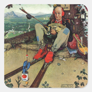 Adesivo Quadrado Enganado, 1945