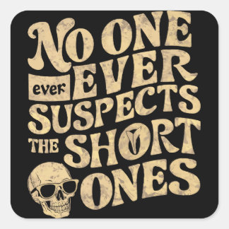 Adesivo Quadrado Engraçado Sarcástico Curto Homens Piadas Mulheres