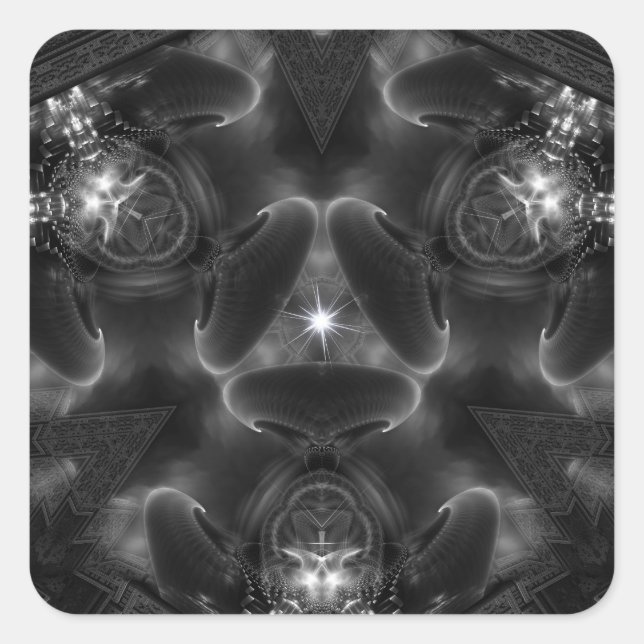 Adesivo Quadrado Enigma T.O.L.O.B (Frente)