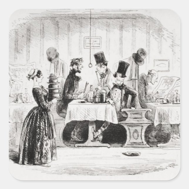 Adesivo Quadrado Entretenimento do Sr. Guppy (Frente)