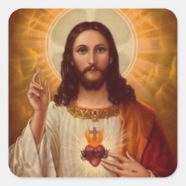 Adesivo Quadrado Envelope Jesus