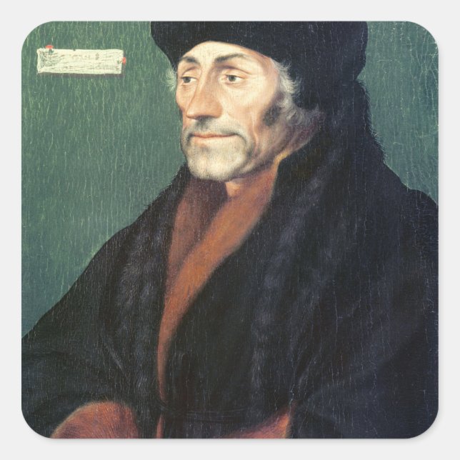 Adesivo Quadrado Erasmus de Roterdão (Frente)