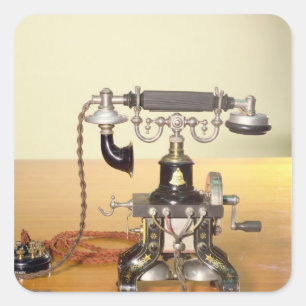 Adesivo Quadrado Ericsson Telephone, 1890