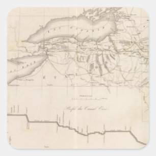 Adesivo Quadrado Erie Canal