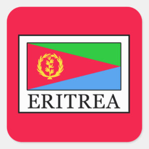 Adesivo Quadrado Eritrea