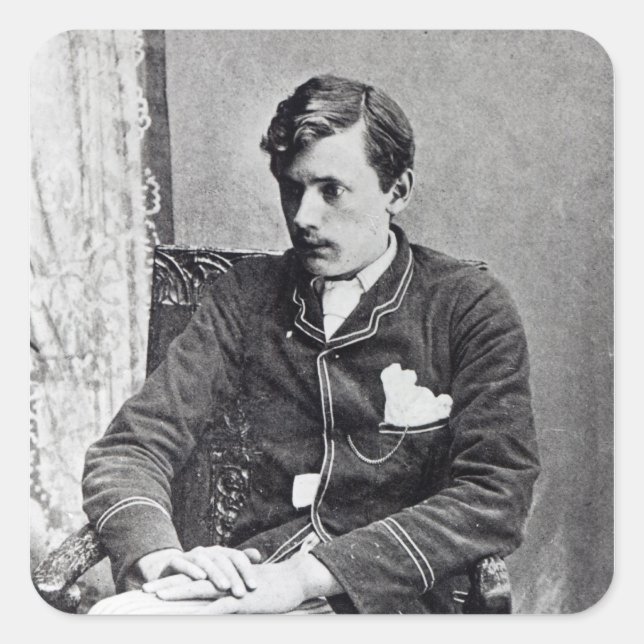 Adesivo Quadrado Ernest Dowson (Frente)