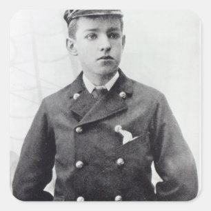 Adesivo Quadrado Ernest Shackleton