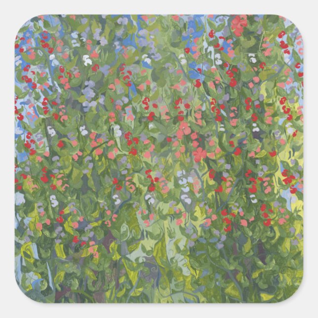 Adesivo Quadrado Ervilhas doces 2014 (Frente)