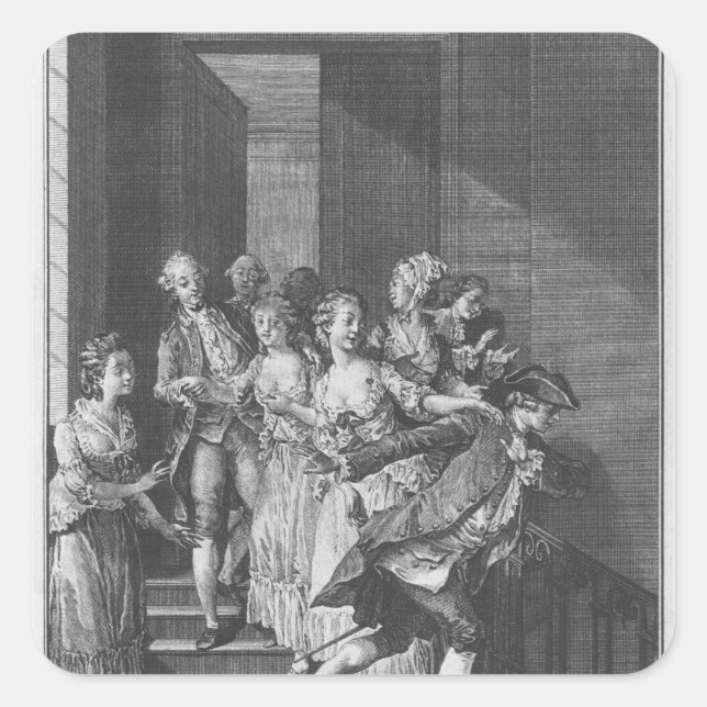 Adesivo Quadrado escape de santo-Preux, volume I (Frente)