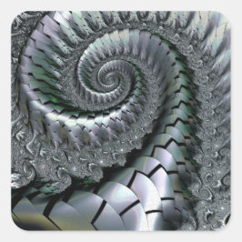 Adesivo Quadrado Escheresque