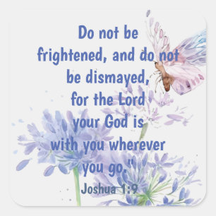 Adesivo Quadrado Escritura, Inspiração, Dragonfly Classic