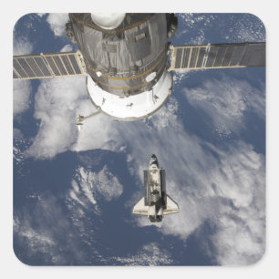 Adesivo Quadrado Esforço 8 do vaivém espacial