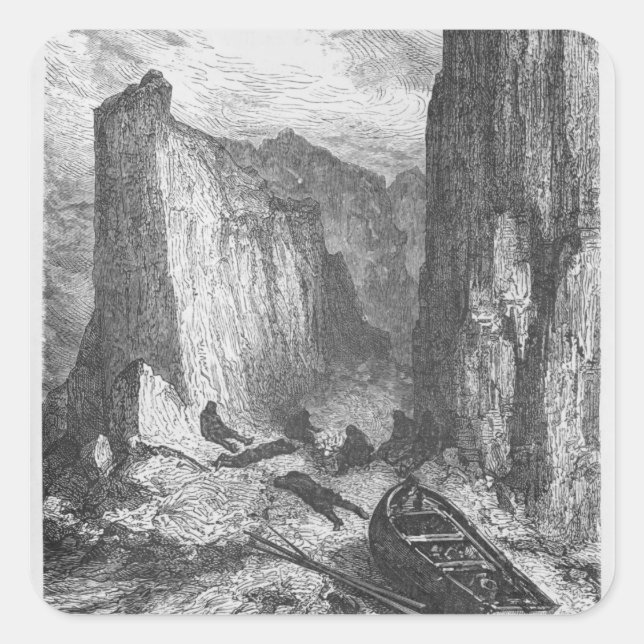 Adesivo Quadrado Esgotamento (Frente)