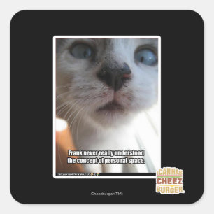 Adesivo Quadrado Espaço pessoal