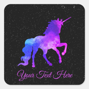 Adesivo Quadrado Espaço preto/roxo do texto feito sob encomenda da