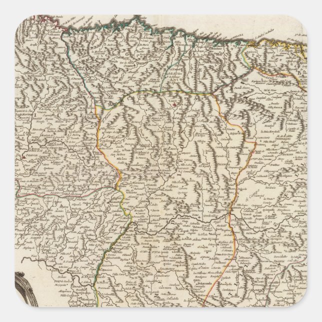 Adesivo Quadrado Espanha 6 (Frente)