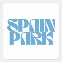 Espanha Park Jaguars Retro Sticker